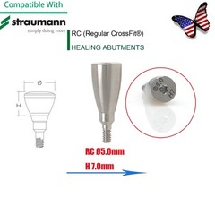 Dental Healing Abutment Cap/Closure Cover Screw Fit Straumann Cross Bone Level