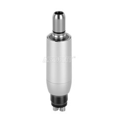360° Swivel Dental Hygiene Prophy Handpiece Air Motor 4 Holes W/ 4:1 Nose cone