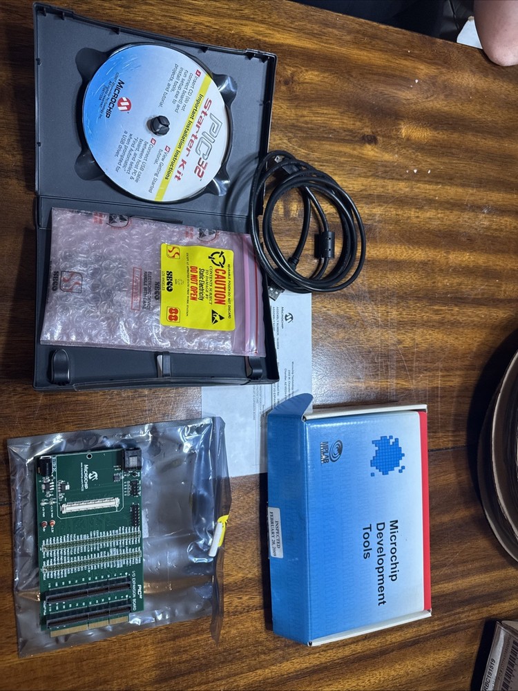 Microchip PIC32 Starter Kit I/O Expansion Board As Seen