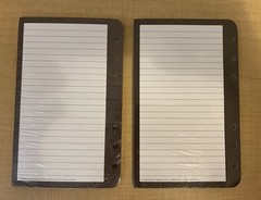 New Set of 2 Franklin Covey Refill Color Wide Lined Pages 50 Count 4.25 x 6.75”