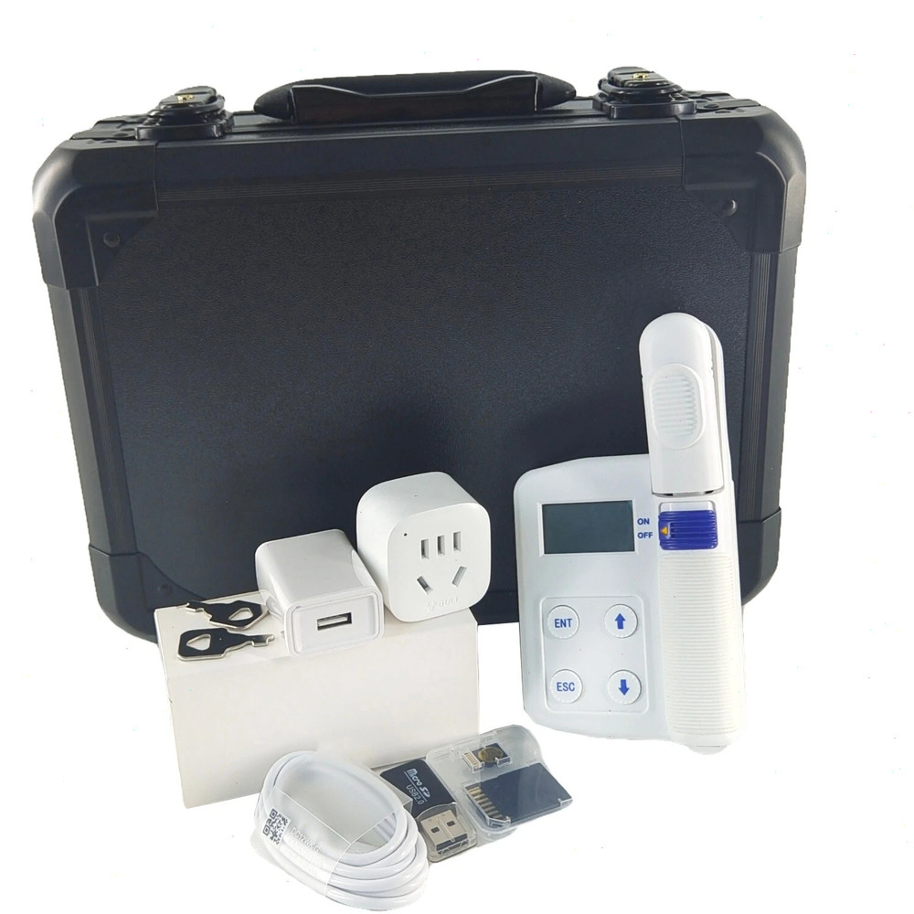 Chlorophyll Analyzer with Chlorophyll Content Leaf Temp Nitrogen Content Test