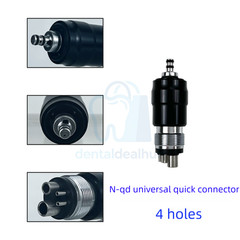 Dental High Speed Handpiece Coupler Quick Connect 2/4/6 Hole KV W&H PTL
