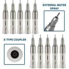 Dental Surgical 1:1 Straight Handpiece Low Speed External Water AZDENT