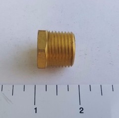 10) 1/2″ MALE X FEMALE 1/4″ NPT PIPE THREAD HEX REDUCER BUSHING -LEAD FREE BRASS