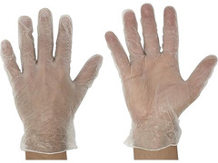 Disposable Vinyl Gloves, Latex Free, Case of 1000 Gloves – Large