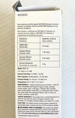 BNIB – Ace 20,000 gallon in-line water filter, 4203022