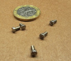 Fillister Head Stainless Slotted Screws Machine Screw 2-56 x 3/16″ Length 300 Pc
