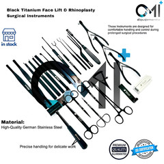 Rhinoplasty Surgical Instruments Set–26 Pcs Professional Nose Surgery Tools Kit