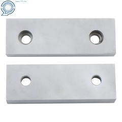 1 Pair Precision Reversible Aluminum 6″ × 2″ × 1″ Soft Jaws For 6″ Milling Vise