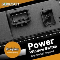 Driver Side Master Power Window Switch for Chevy Silverado GMC Sierra Door