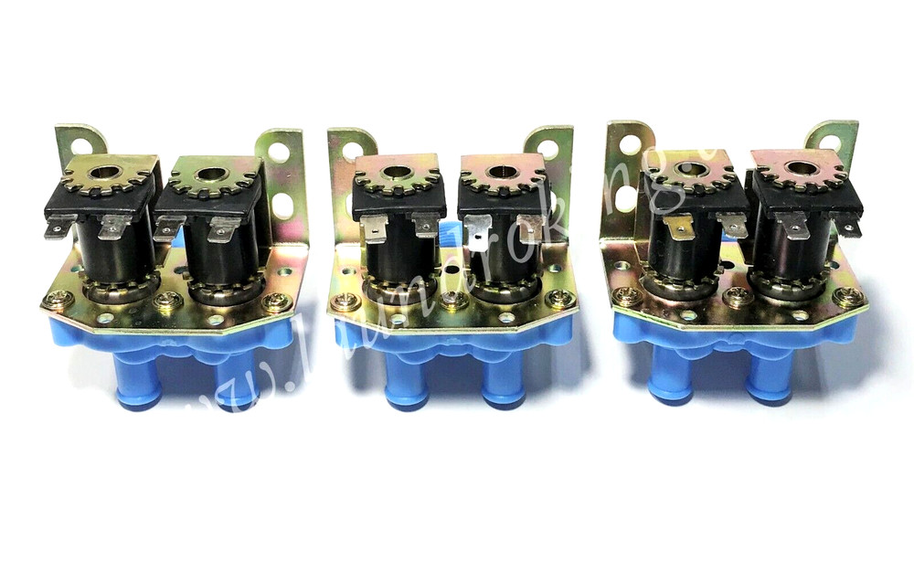 9379-183-001 (3 PIECES) HIGH QUALITY INLET WATER VALVE 2 WAY, 110V FOR DEXTER