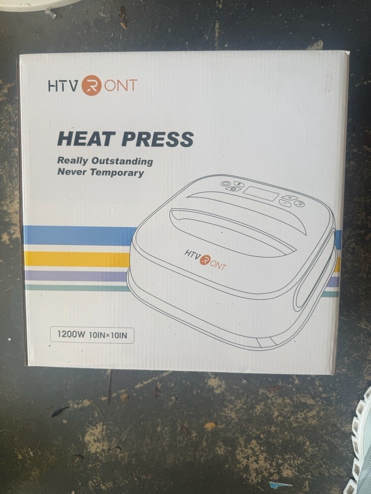 HTV ONT Heat Press Yellow 1200W 10inx10in, Never Opened, Brand New
