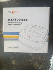 HTV ONT Heat Press Yellow 1200W 10inx10in, Never Opened, Brand New