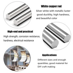 Cupronickel rod white brass C7701 white coppers Coppers-nickel alloy bar ﻿