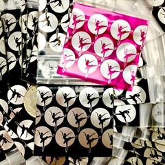 BaggiesSince1987 – 2020 DESIGN ZIP BAGS 100PCS PINK PANTHER SILVER, READ DETAILS