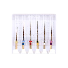 10Box AZDENT Dental Endodontic Gold Taper NITI Rotary Files Engine Use 25mm