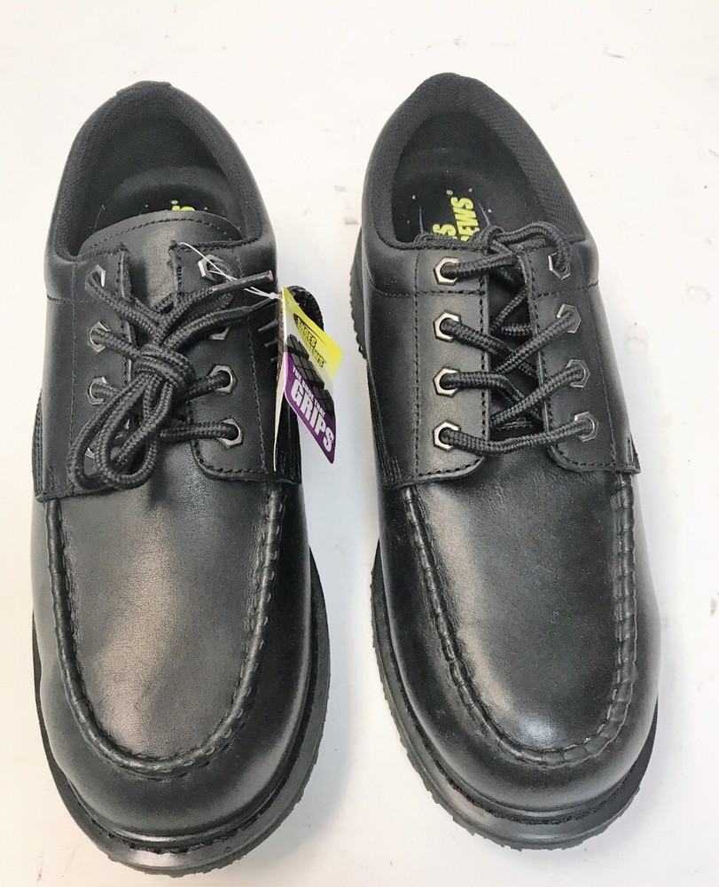 Ace Shoes For Crews Slip Resistant Low Top Oxford Style Work Shoes Size 12
