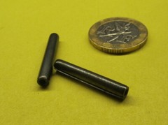 Steel Coiled Spring Pin – 5/32″ Diameter – 1.00″ Length – 100 pcs