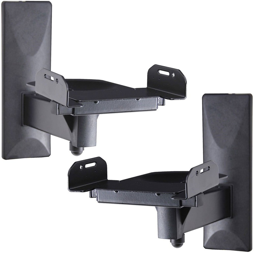 VideoSecu One Pair of Side Clamping Bookshelf Speaker Mounting Bracket with S…