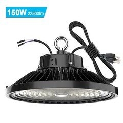 150W UFO Led High Bay Light Dimmable Commercial Industrial Garage Light 5000K
