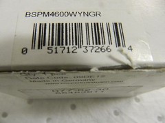 Cooper Bussmann Thermoplastic Hardwired Surge Protector 20 kA 4P BSPM4600WYNGR