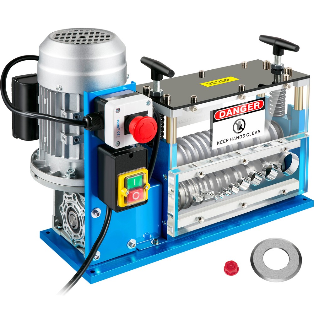 VEVOR 370W Electric Wire Stripping Machine 0.06-1.5in Power Cable Stripper