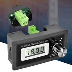 4-20mA Signal Generator, 3-21mA Adjustable High Precision DC Current Analog S…