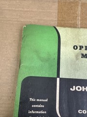 John Deere 227 Corn Picker & 227-S Corn Snapper Operators Manual