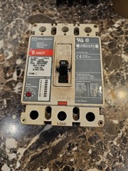 Cutler Hammer HMCP050K2 C Style 6601C86G08 Motor Circuit Protector 50A 3P 600V