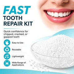 Sukh 10.9oz Moldable False Teeth Beads Thermoplastic Tooth Repair Kit