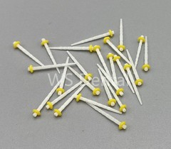 200 Pcs Dental Fiber Post Glass Teeth Restorative Screw Posts 1.2 1.4 1.6 1.8mm