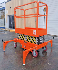 2020 Open Box 5 STAR 16 FEET MAX LIFT ELECTRIC SCISSOR LIFT MAN LIFT