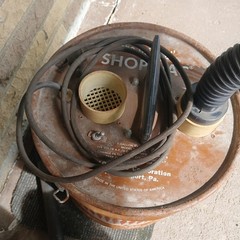 Vintage MCM TESTED & WORKING Shop-Vac Wet/Dry Model 222- Metal Can Made in USA
