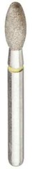 30 Pcs Dental Extra Fine Coarse Fine EGG Shape FG 379/023XF Diamond Burs Yellow