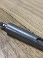 MT2 Morse Taper 2 Collet 1/4 With Center Drill