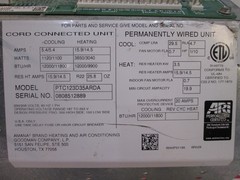 Amana PTAC Universal PC Circuit Control Board With Hardware PTC123D35ARDA