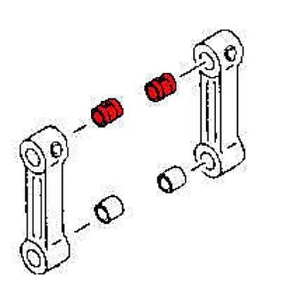 3038527 Bucket Linkage Bushing fits Hitachi 3.55 ID 4.13 OD 2.07 Height