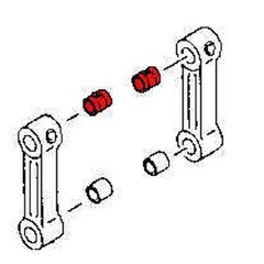3038527 Bucket Linkage Bushing fits Hitachi 3.55 ID 4.13 OD 2.07 Height