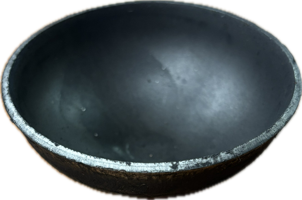 Pipe caps: domed steel weld on 3 1/2″