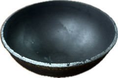 Pipe caps: domed steel weld on 3 1/2″