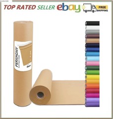 17.5″ x 1200” Brown Kraft Paper 70GSM 50LB Roll Packaging Shipping NEW*