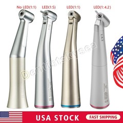 1:1 1:4.2 1:5 Contra Angle Optic Low Speed Handpiece Straight Nosecone Dental