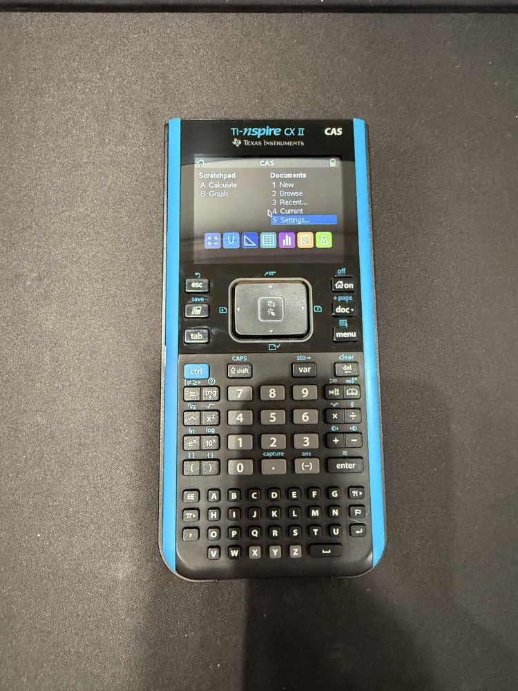 Texas Instruments TI-Nspire CX II CAS Graphing Calculator COMES WITH CABLE