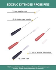 Electrical Back Probe Needles 8pcs Back Probe Kit Automotive For Instrument Part