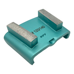 Grinder Tooling Quick Change for HTC Concrete Grinders Medium Bond 120 Grit