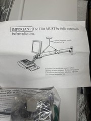 ICW Elite 5220 Double-Arm Wall Mount ELP5220-WT-KUB-MW