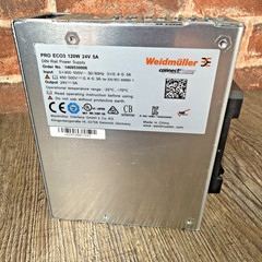 Weidmuller PRO ECO3 120W 24V 5A DIN Rail Power Supply 1469530000