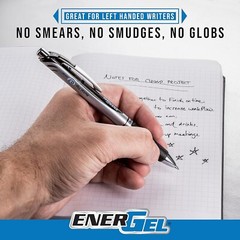 Pentel EnerGel RTX Retractable Liquid Gel Pen, Change Expressions Pack, 0.7mm