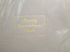 2024 Appointment Book/Planner – Weekly Appointment Planner Jan 2024 – Dec 2024