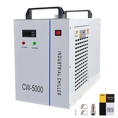 VEVOR Industrial Water Chiller for CO2 Laser Tube Engraver Cutters CW5200/CW3000
